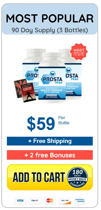 Prosta Peak three bottle price